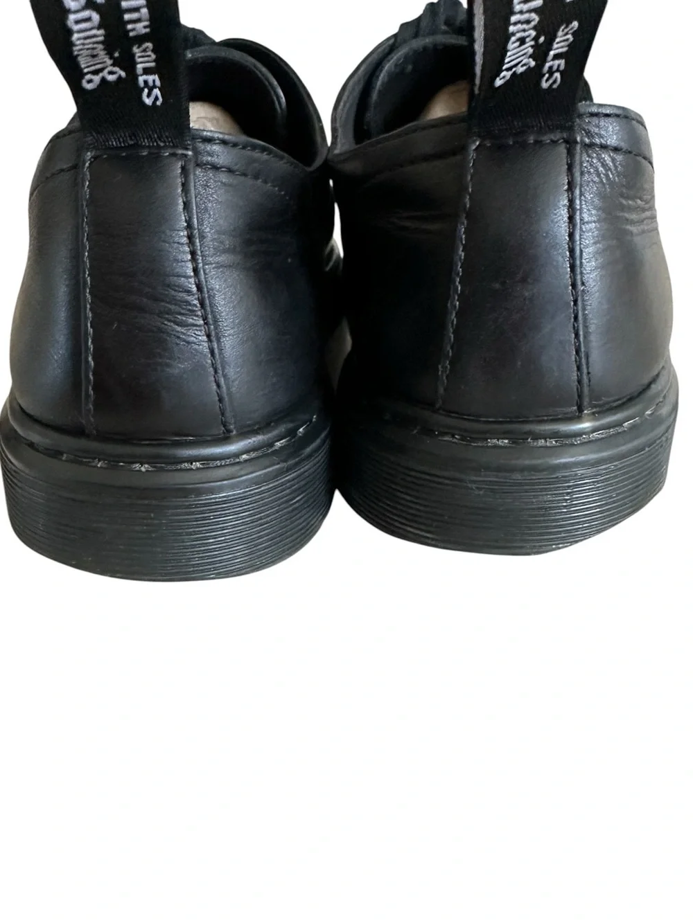 Dr. Martens‎ Walden Leather Derby Creeper Shoes Black Size 10